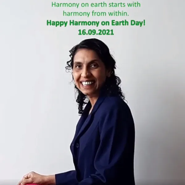Harmony on Earth, by Ms. Joti